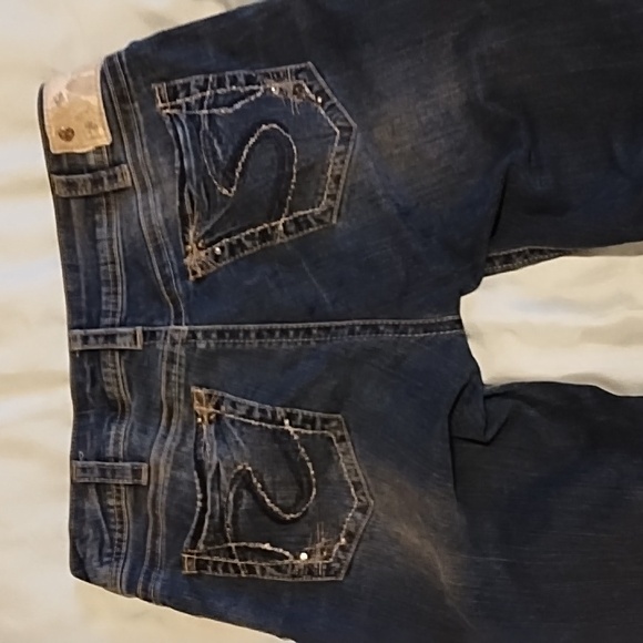 Silver Jeans: women's Suki, mid/straight, W30L34 - Picture 8 of 9